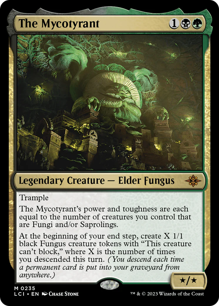 The Mycotyrant (LCI-235) - The Lost Caverns of Ixalan Foil [Mythic]