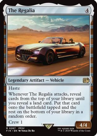 The Regalia (FIN-267) - FINAL FANTASY [Rare]