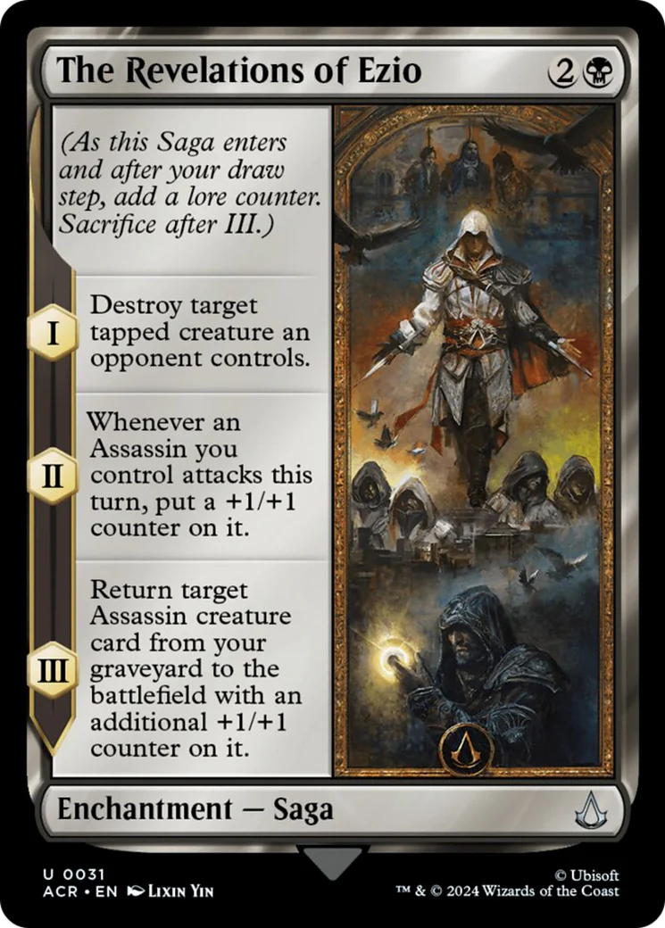 The Revelations of Ezio (ACR-031) - Assassin's Creed Foil [Uncommon]