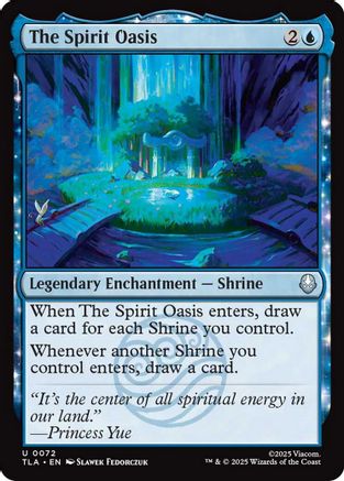 The Spirit Oasis (TLA-072) - Avatar: The Last Airbender Foil [Uncommon]