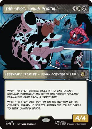 The Spot, Living Portal (Borderless) (SPM-231) - Marvel's Spider-Man [Rare]