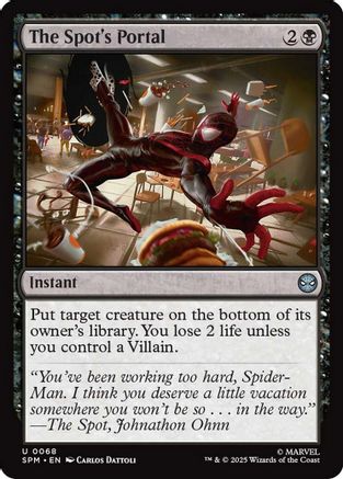 The Spot's Portal (SPM-068) - Marvel's Spider-Man Foil [Uncommon]