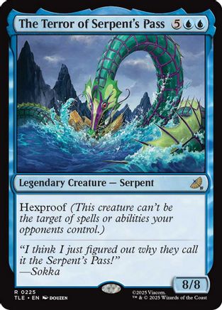 The Terror of Serpent's Pass (TLE-225) - Avatar: The Last Airbender: Eternal-Legal Foil [Rare]