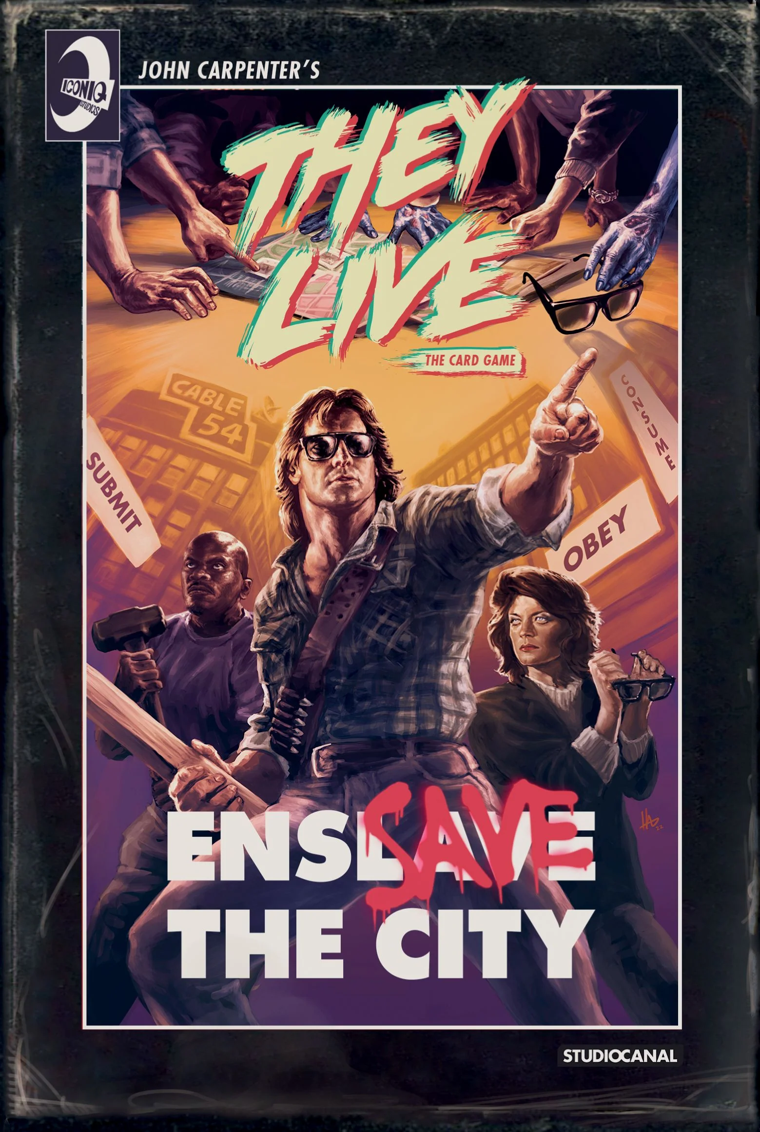They Live: The Card Game – Save The City/Enslave The City *PRE-ORDER*