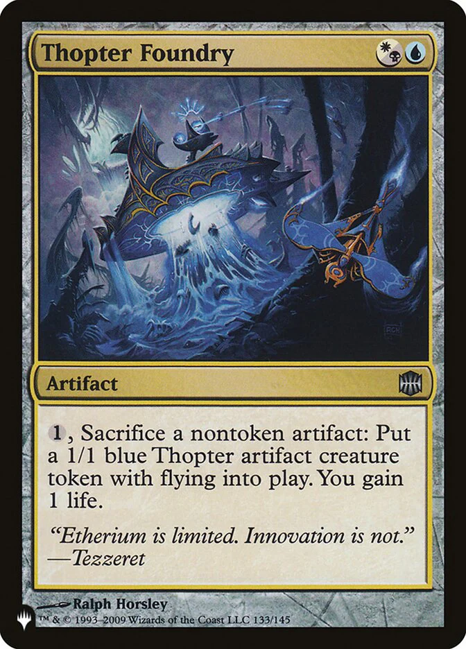 Thopter Foundry (PLST-ARB-133) - The List [Uncommon]