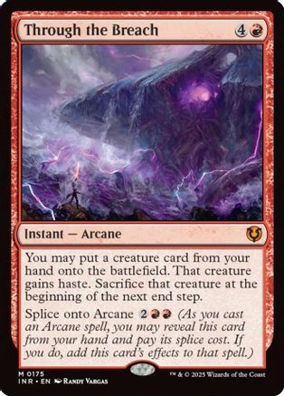 Through the Breach (INR-175) - Innistrad Remastered [Mythic]