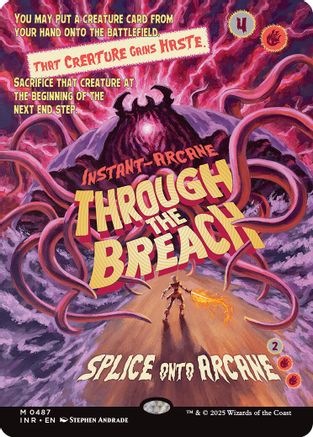 Through the Breach (Showcase) (INR-487) - Innistrad Remastered Foil [Mythic]
