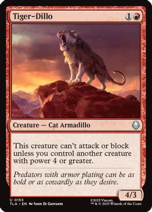 Tiger-Dillo (TLA-155) - Avatar: The Last Airbender [Uncommon]