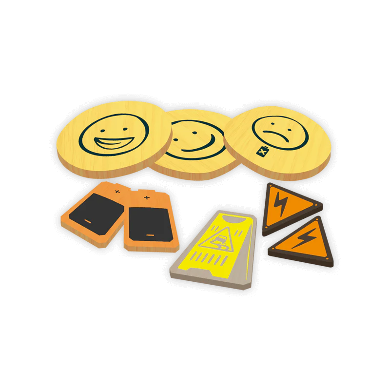 Tiny Turbo Cars – Wooden Tokens Upgrade Pack