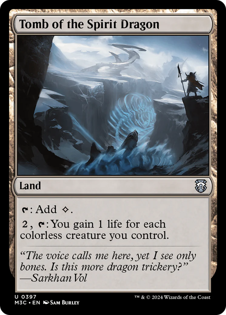 Tomb of the Spirit Dragon (M3C-397) - Modern Horizons 3 Commander [Uncommon]