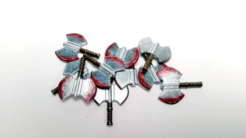 Top Shelf Gamer - Double Blade Ax Tokens (set of 10)