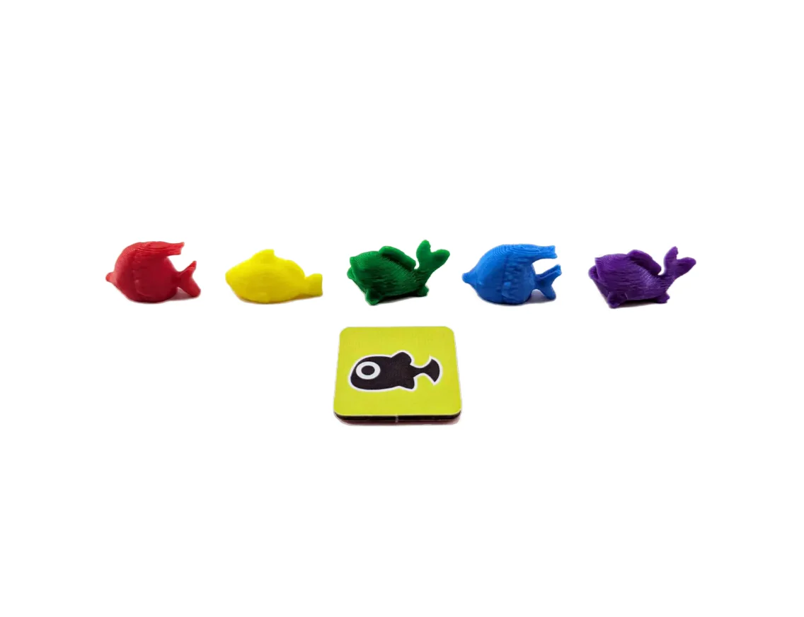 Top Shelf Gamer - Fish Tokens Bundle compatible with Finspan™ (Set of 110) - Image 4