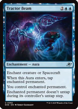 Tractor Beam (EOE-082) - Edge of Eternities Foil [Uncommon]