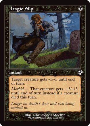 Tragic Slip (Retro Frame) (INR-390) - Innistrad Remastered [Common]