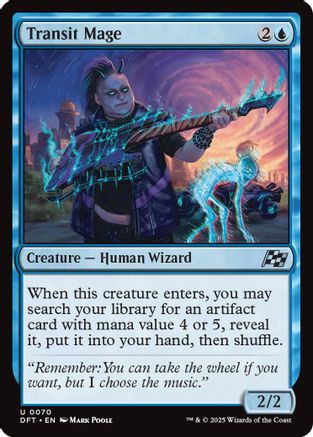 Transit Mage (DFT-070) - Aetherdrift [Uncommon]
