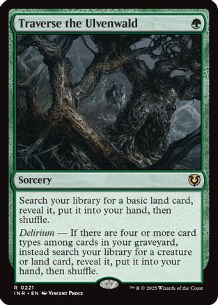 Traverse the Ulvenwald (INR-221) - Innistrad Remastered [Rare]
