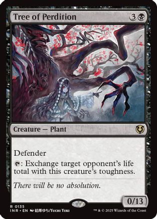 Tree of Perdition (INR-135) - Innistrad Remastered [Rare]