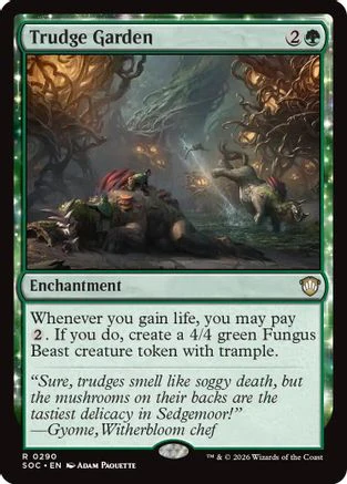 Trudge Garden (SOC-290) - Commander: Secrets of Strixhaven [Rare]