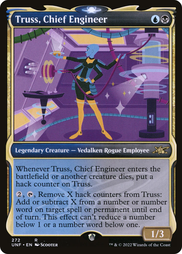 Truss, Chief Engineer (UNF-272) - Unfinity: (Showcase) Foil [Rare]