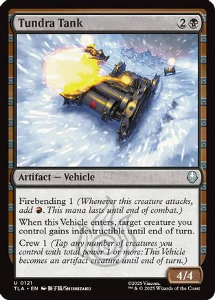 Tundra Tank (TLA-121) - Avatar: The Last Airbender Foil [Uncommon]