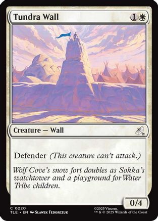 Tundra Wall (TLE-220) - Avatar: The Last Airbender: Eternal-Legal [Common]