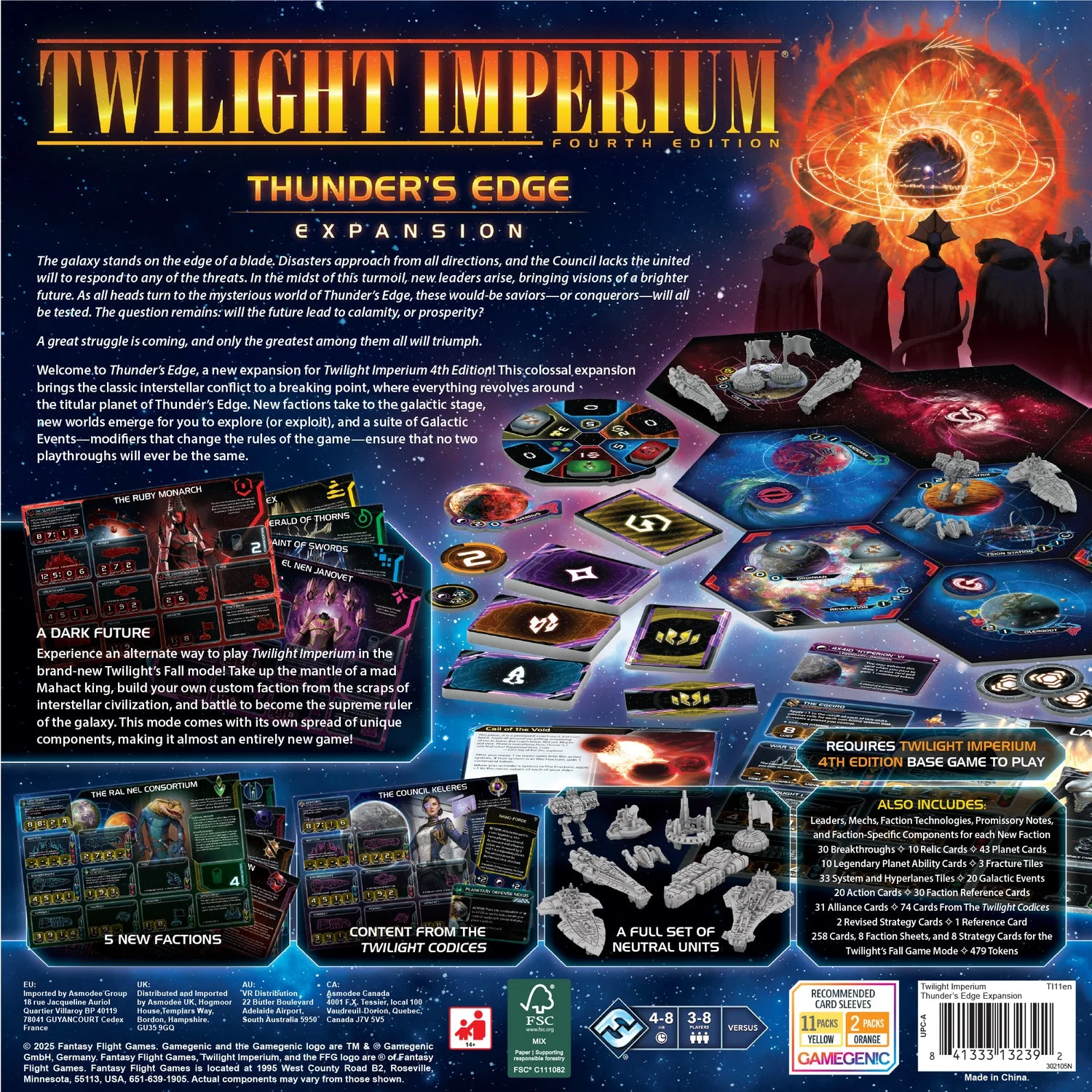 Twilight Imperium: Fourth Edition – Thunder's Edge *PRE-ORDER* - Image 3