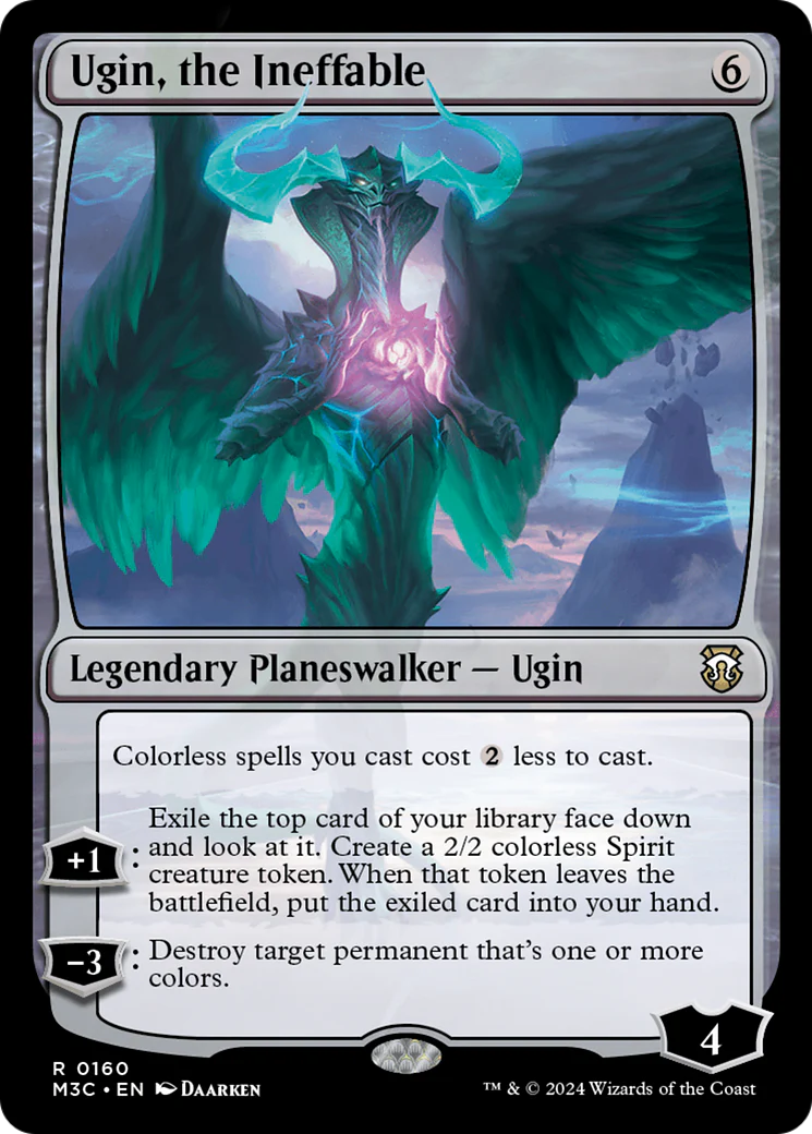 Ugin, the Ineffable (M3C-160) - Modern Horizons 3 Commander Foil [Rare]