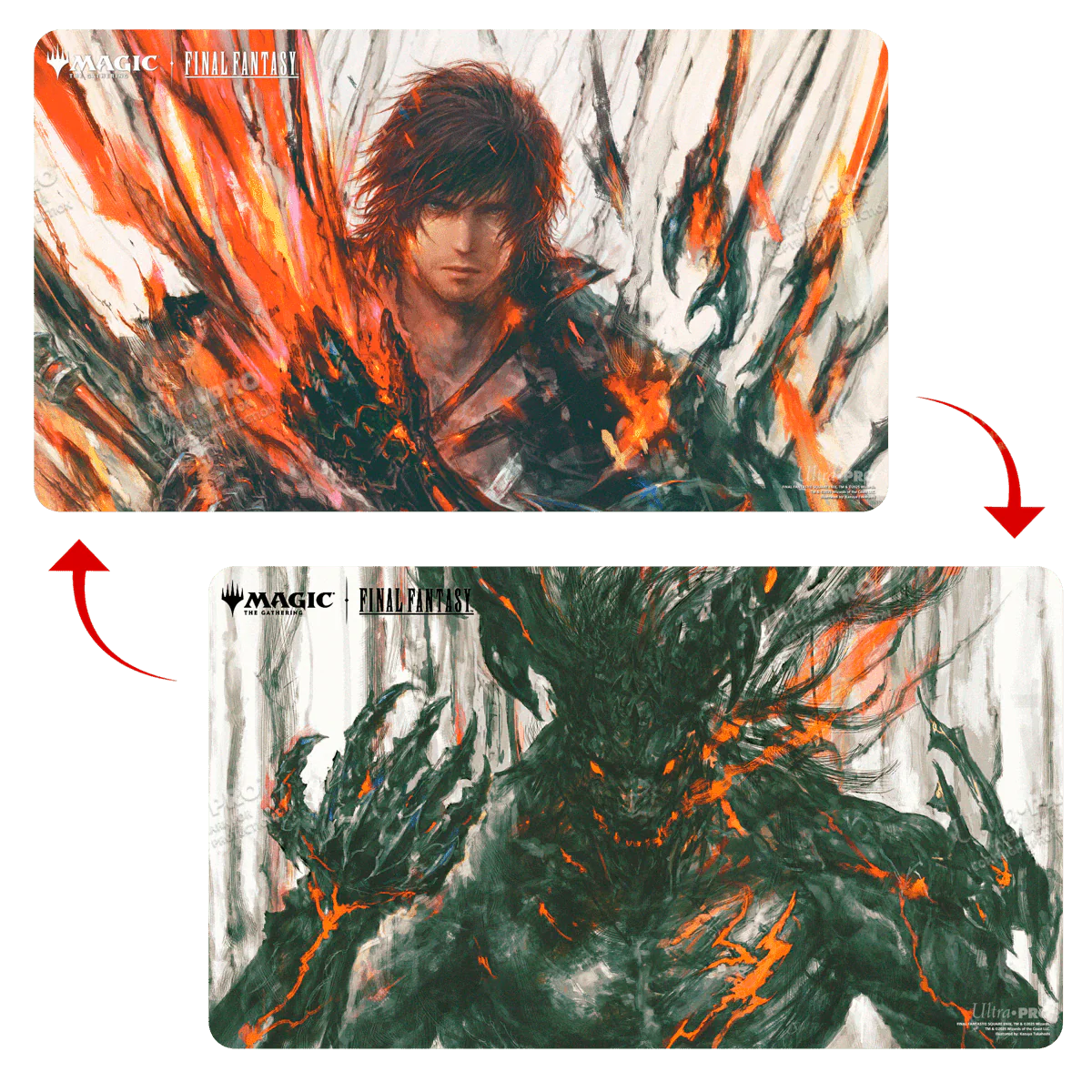 Ultra-Pro - Magic: The Gathering: Final Fantasy - Clive Double-Sided Playmat