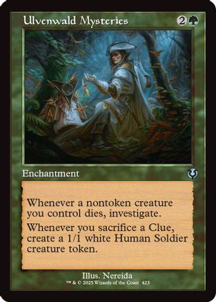 Ulvenwald Mysteries (Retro Frame) (INR-423) - Innistrad Remastered Foil [Uncommon]