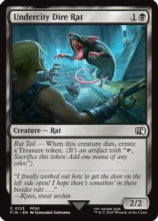 Undercity Dire Rat (FIN-123) - FINAL FANTASY [Common]