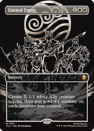 United Front (Borderless) (TLA-331) - Avatar: The Last Airbender [Mythic]