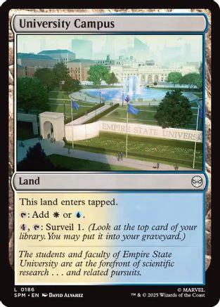 University Campus (SPM-186) - Marvel's Spider-Man [Land]