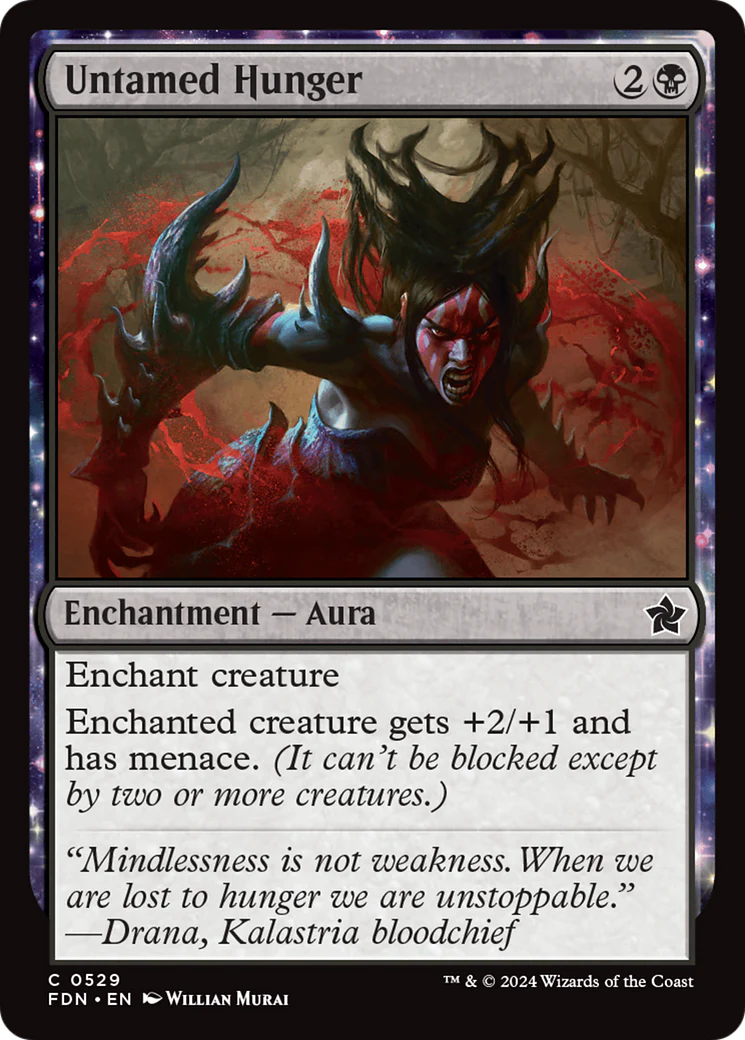 Untamed Hunger (FDN-529) - Foundations: (nyxtouched) [Common]