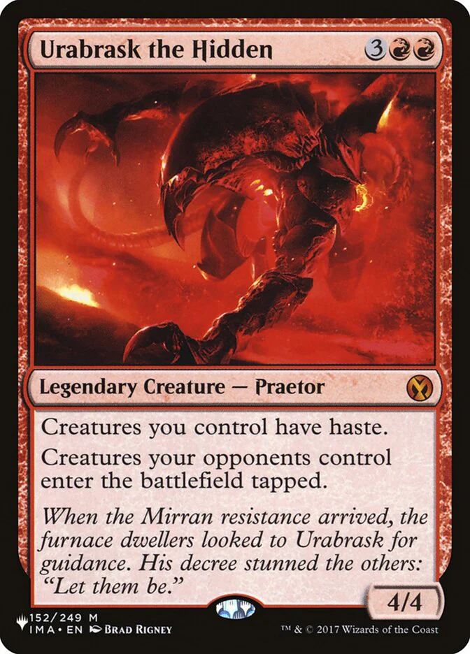 Urabrask the Hidden (PLST-IMA-152) - The List [Mythic]