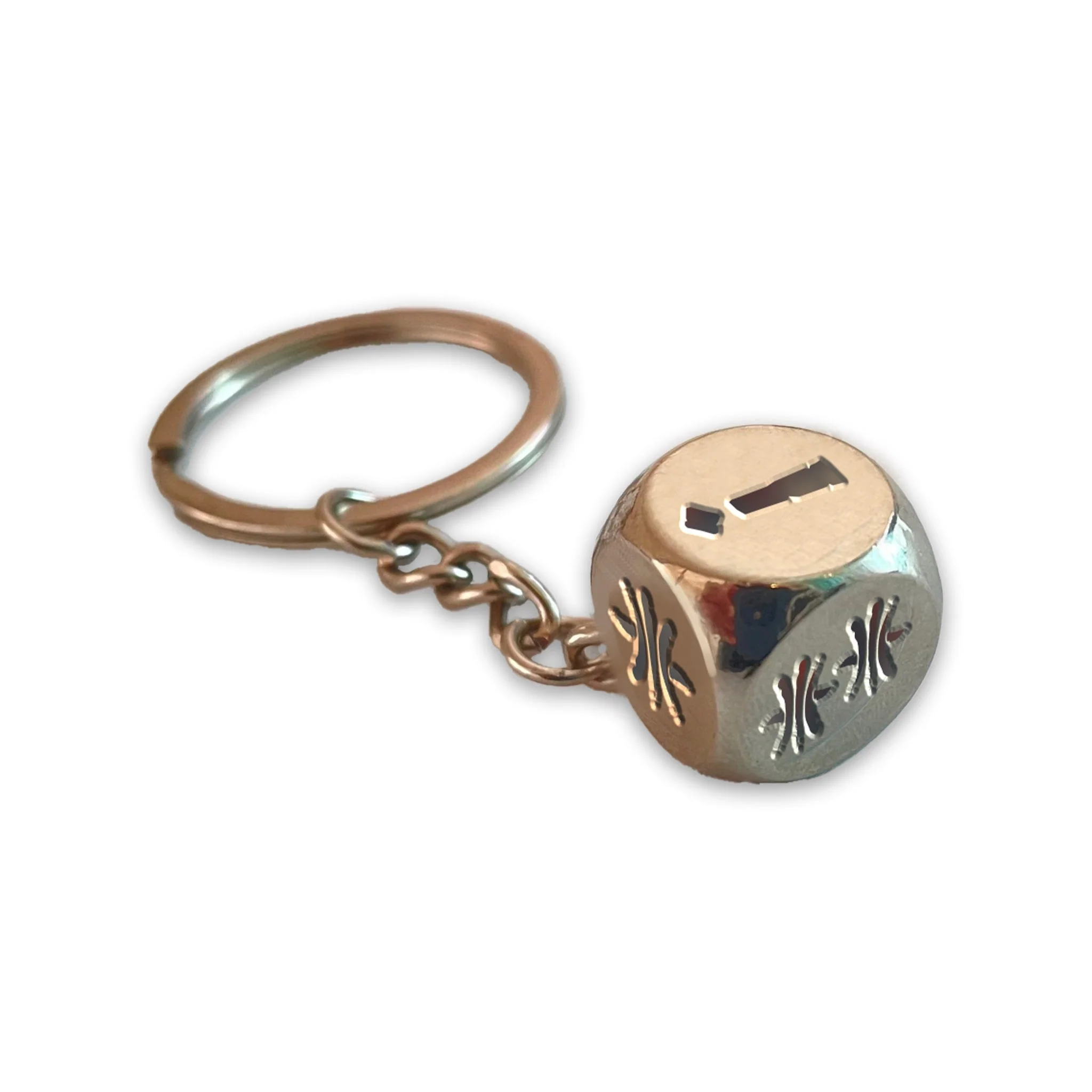 Valheim: Metal Dice Keyring *PRE-ORDER* - Image 2
