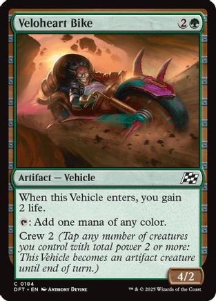 Veloheart Bike (DFT-184) - Aetherdrift Foil [Common]