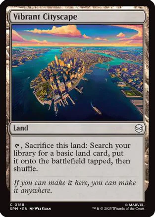 Vibrant Cityscape (SPM-188) - Marvel's Spider-Man Foil [Uncommon]