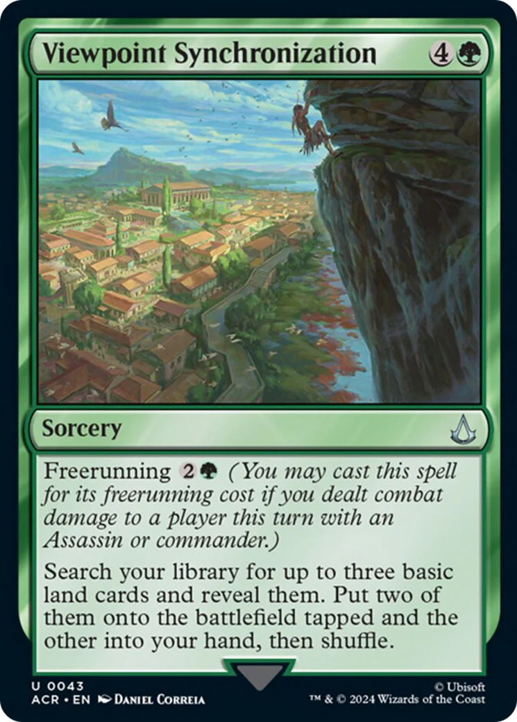 Viewpoint Synchronization (ACR-043) - Assassin's Creed Foil [Uncommon]