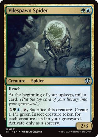 Vilespawn Spider (INR-251) - Innistrad Remastered [Uncommon]