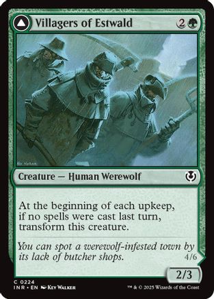 Villagers of Estwald (INR-224) - Innistrad Remastered [Common]