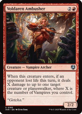 Voldaren Ambusher (INR-180) - Innistrad Remastered Foil [Uncommon]