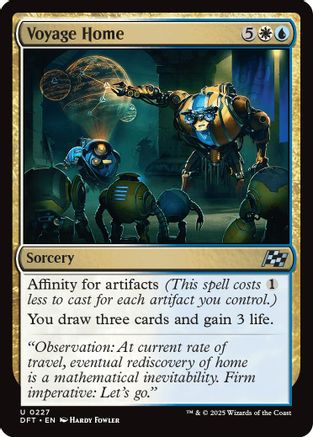 Voyage Home (DFT-227) - Aetherdrift [Uncommon]