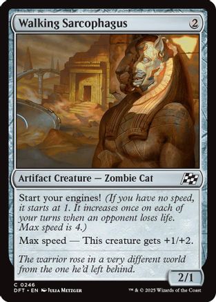 Walking Sarcophagus (DFT-246) - Aetherdrift Foil [Common]