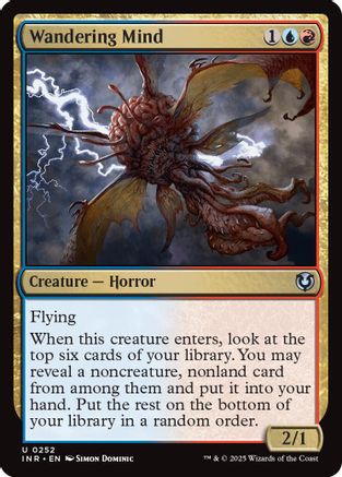 Wandering Mind (INR-252) - Innistrad Remastered Foil [Uncommon]