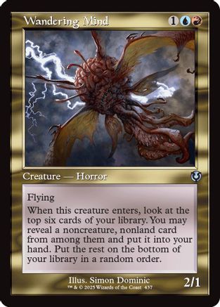 Wandering Mind (Retro Frame) (INR-437) - Innistrad Remastered [Uncommon]
