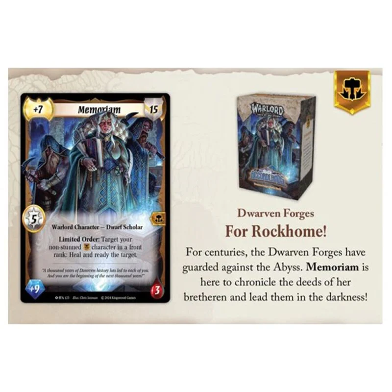Warlord: Saga of the Storm CCG: Into the Accordlands - Starter Decks - Image 7