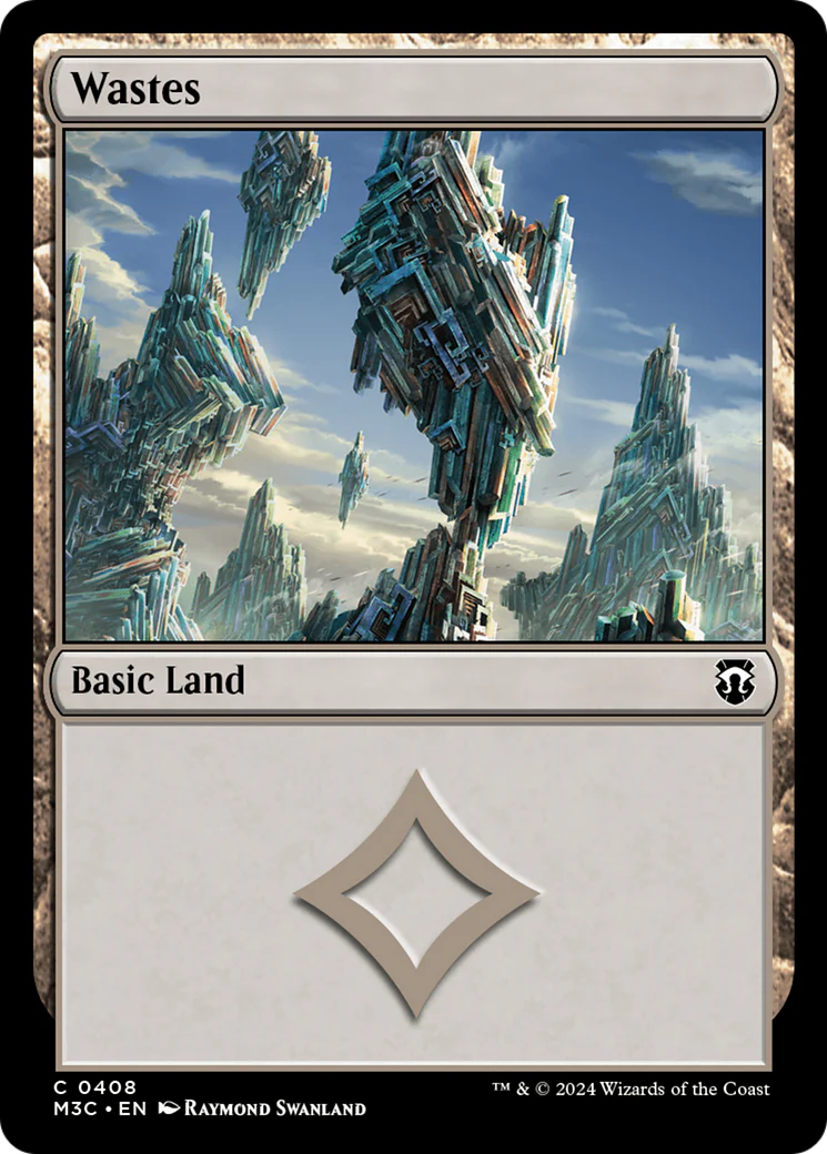 Wastes (M3C-408) - Modern Horizons 3 Commander Foil [Common]