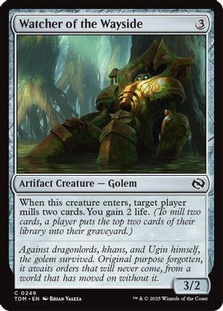 Watcher of the Wayside (TDM-249) - Tarkir: Dragonstorm Foil [Common]