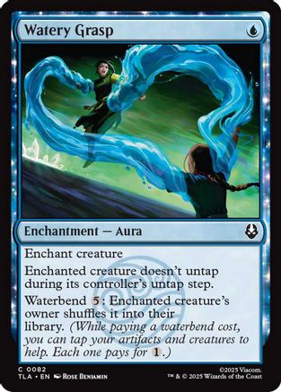 Watery Grasp (TLA-082) - Avatar: The Last Airbender Foil [Common]