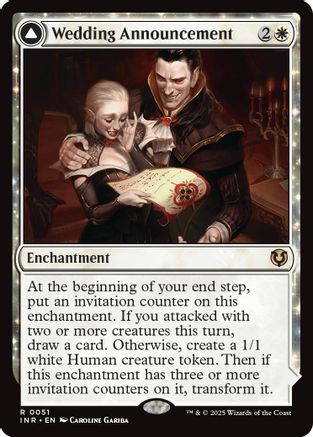 Wedding Announcement // Wedding Festivity (INR-051) - Innistrad Remastered [Rare]